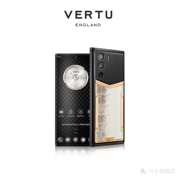 股票配资平台网站 VERTU双曲屏AI手机：掌心黑金AI密使